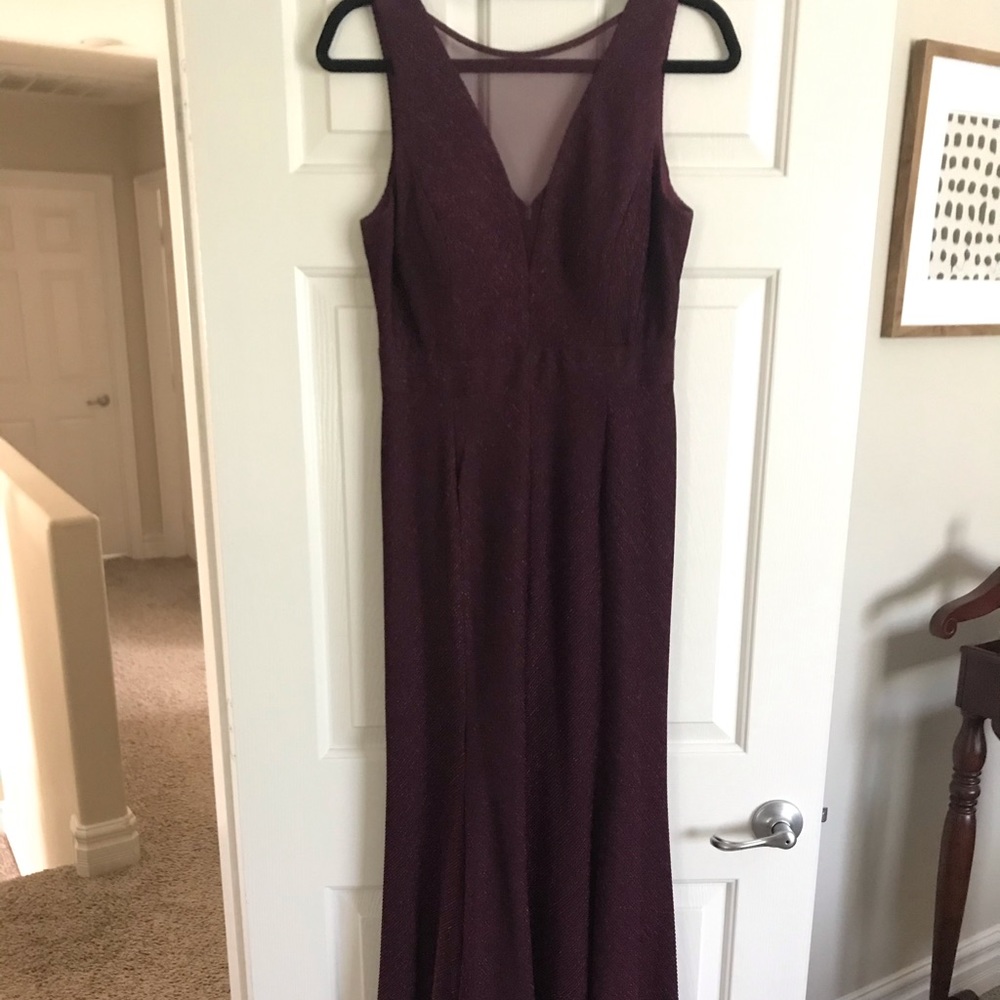 Deep Burgundy Maxi Dress
